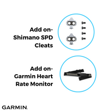 Load image into Gallery viewer, HIRE Garmin Rally™ XC200 Dual Power Meter Pedals - Turbo Trainer Hire

